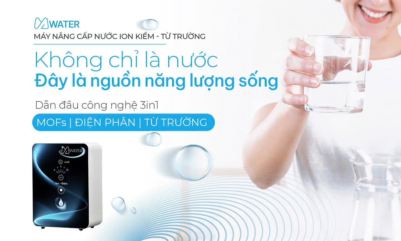 M-WATER hội tụ ba công nghệ vượt trội tích hợp trong cùng một sản phẩm. M-WATER hội tụ ba công nghệ vượt trội tích hợp trong cùng một sản phẩm.