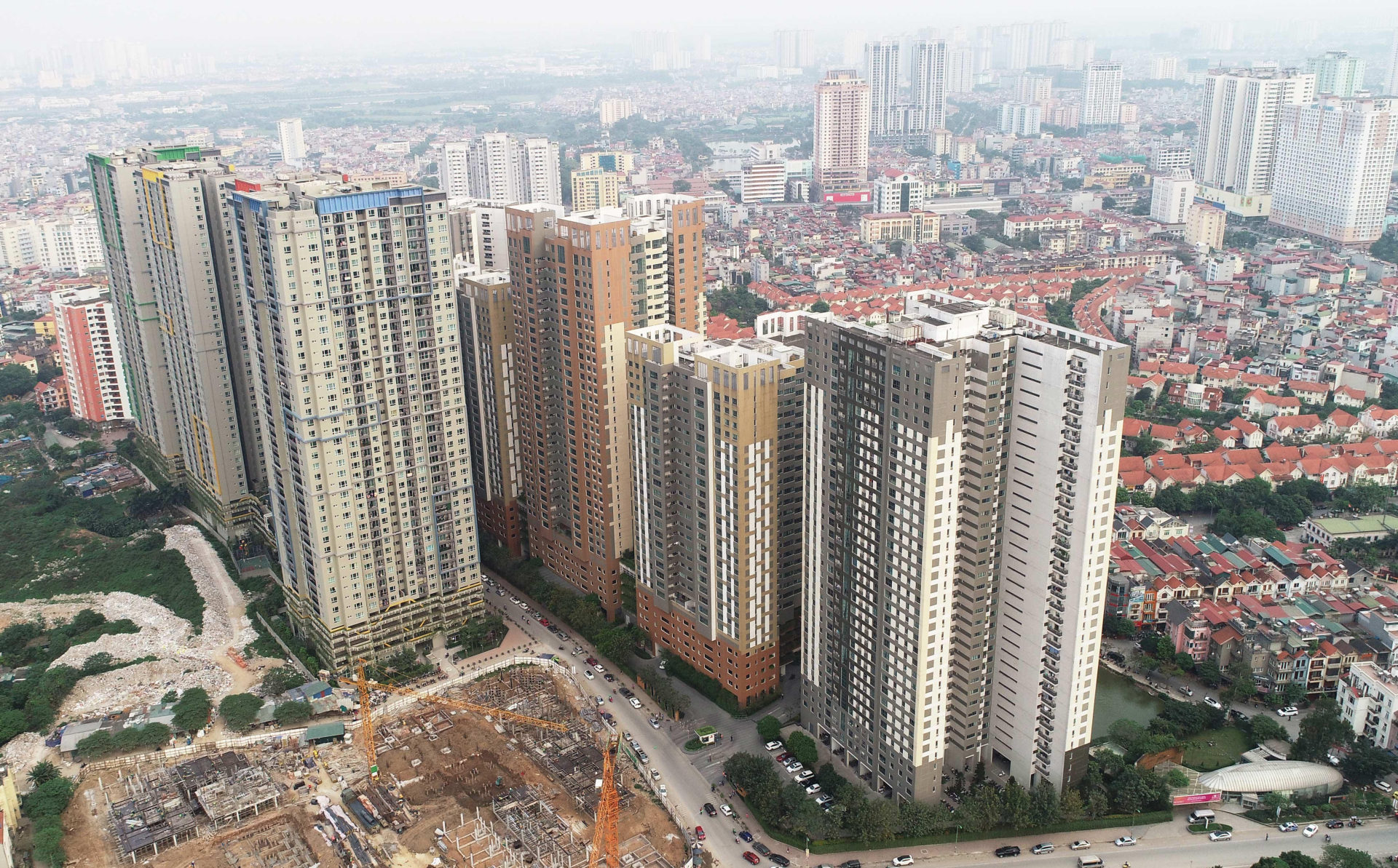 Thị trường bất động sản Hà Nội có thể đón nhận thêm 12.000 căn hộ mới trong năm 2024. (Ảnh minh họa)