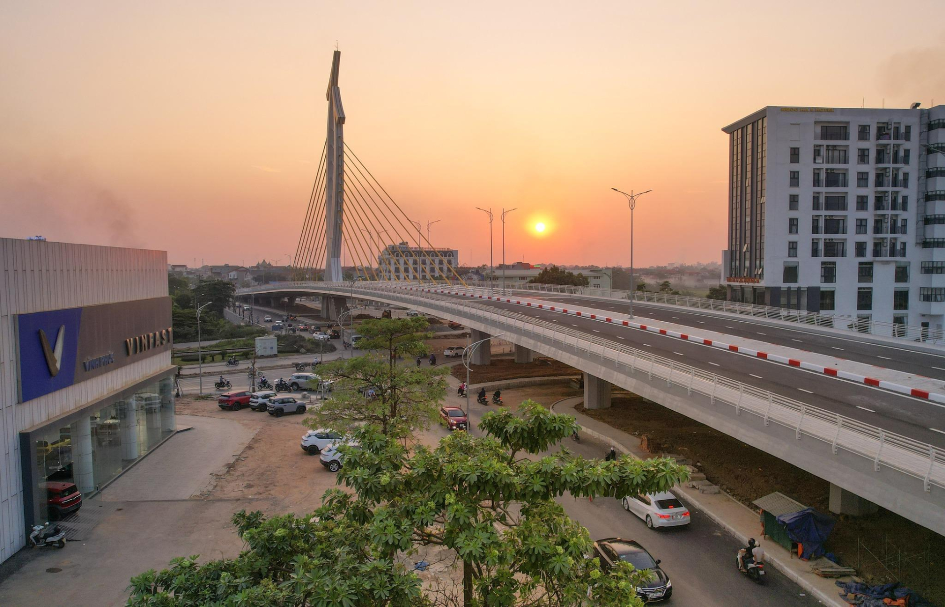 Vĩnh Phúc đang trở thành điểm đến hấp dẫn của các nhà đầu tư hàng đầu. Ảnh: Khánh Linh