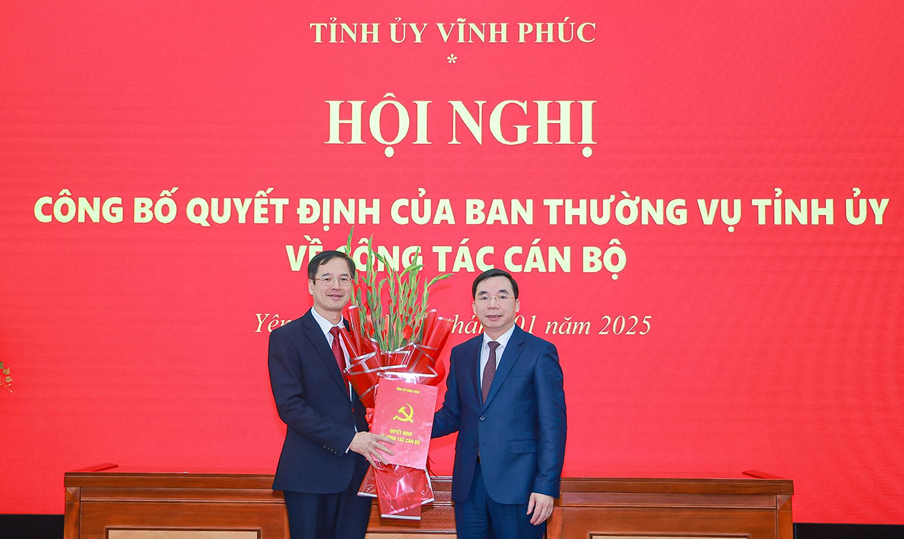 Vĩnh Phúc: Phó Trưởng Ban Dân vận Tỉnh ủy Vĩnh Phúc làm tân Bí thư Huyện ủy Yên Lạc - ảnh 1