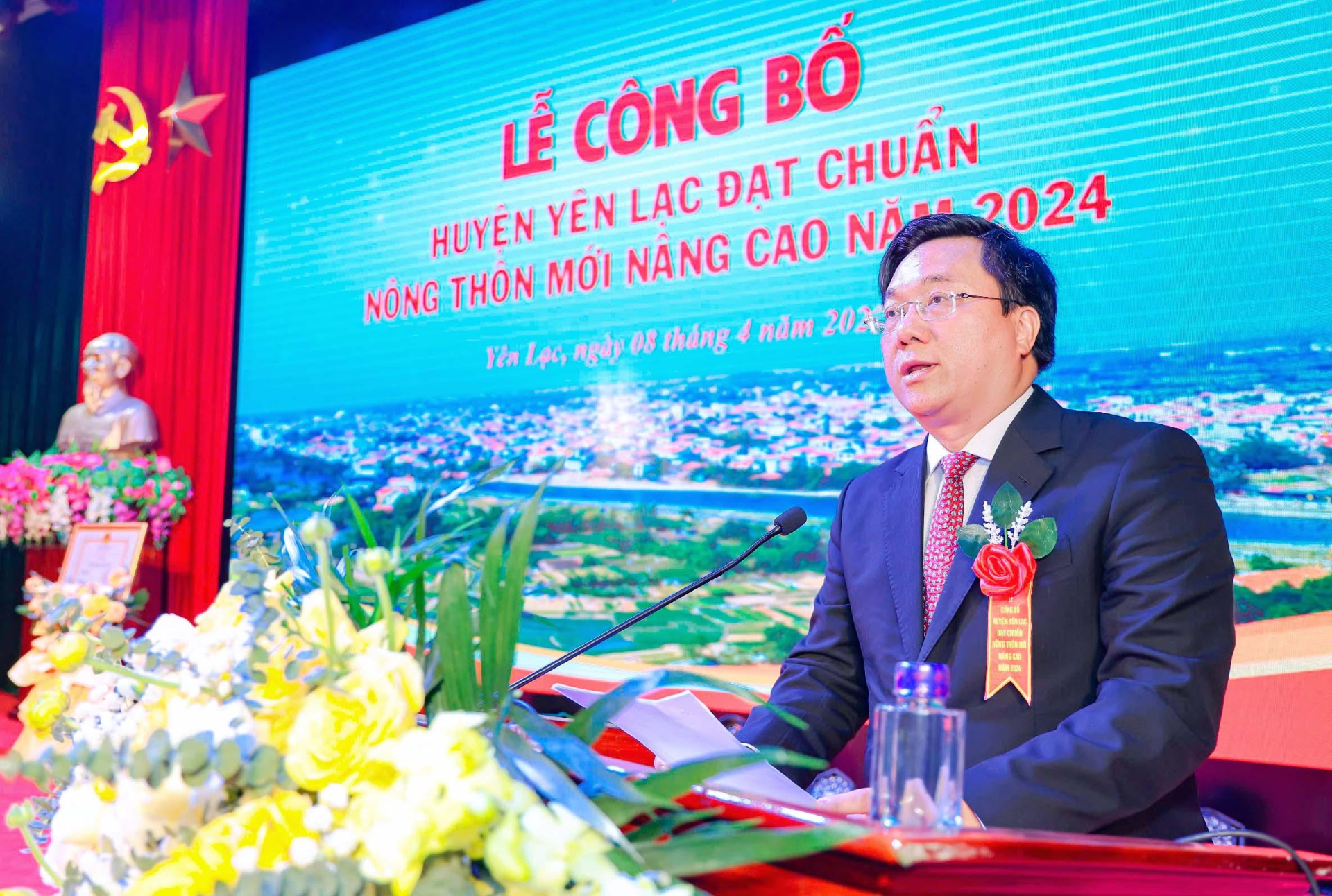 Vĩnh Phúc có huyện Nông thôn mới nâng cao đầu tiên được Chính phủ công nhận - ảnh 2 Vĩnh Phúc có huyện Nông thôn mới nâng cao đầu tiên được Chính phủ công nhận - ảnh 2
