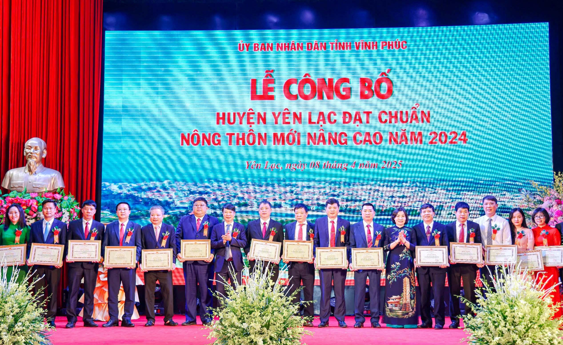 Vĩnh Phúc có huyện Nông thôn mới nâng cao đầu tiên được Chính phủ công nhận - ảnh 5 Vĩnh Phúc có huyện Nông thôn mới nâng cao đầu tiên được Chính phủ công nhận - ảnh 5