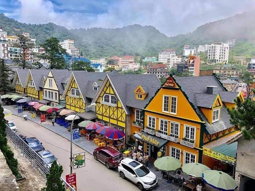 Thị trấn Tam Đảo(Vĩnh Phúc): Rộn ràng công tác tuyên truyền và đón khách dịp 30/4 - ảnh 2 Thị trấn Tam Đảo(Vĩnh Phúc): Rộn ràng công tác tuyên truyền và đón khách dịp 30/4 - ảnh 2