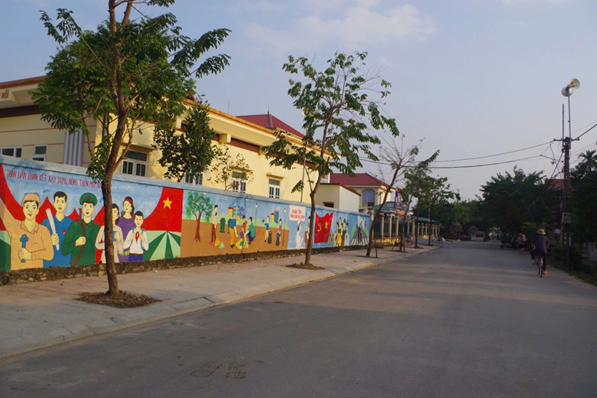 Tranh cổ động, tuyên truyền, huy động sức dân xây dựng NTM nâng cao hiệu quả. Tranh cổ động, tuyên truyền, huy động sức dân xây dựng NTM nâng cao hiệu quả.
