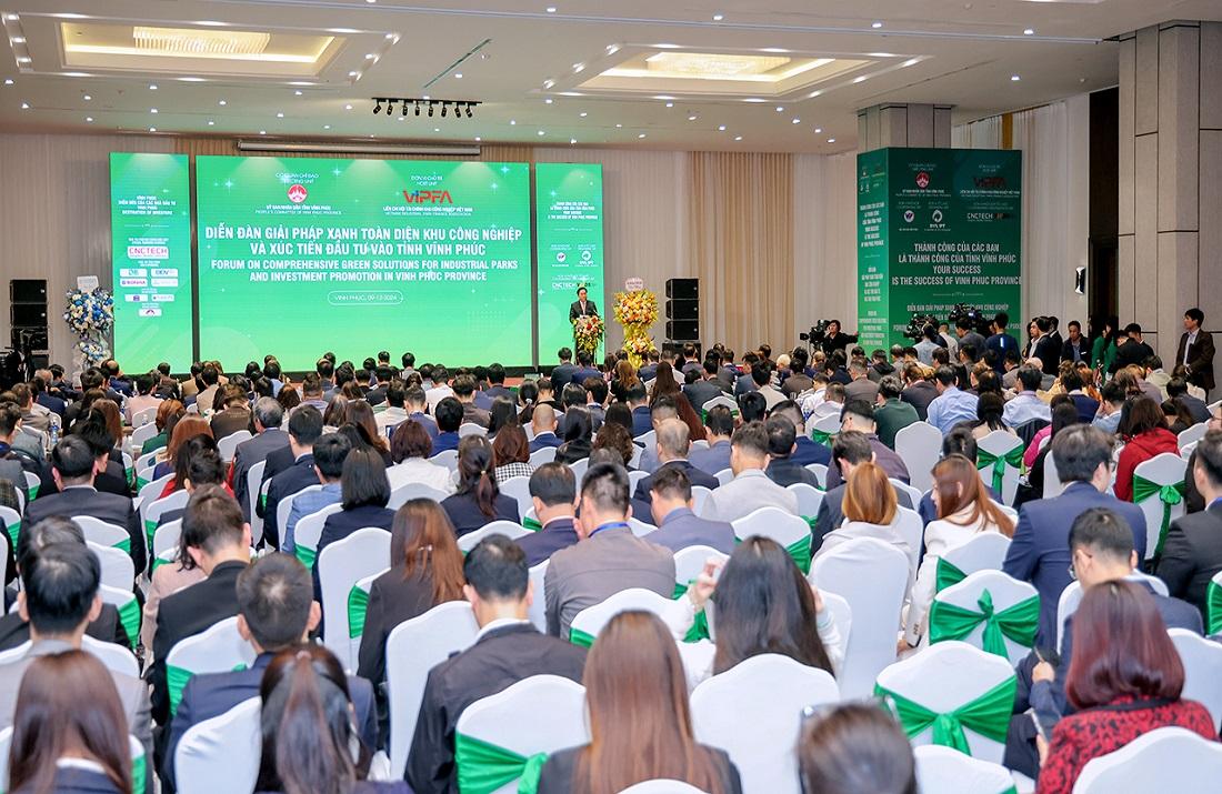 Vĩnh Phúc kiến tạo hành lang công nghiệp xanh, hiện đại - ảnh 4 Vĩnh Phúc kiến tạo hành lang công nghiệp xanh, hiện đại - ảnh 4