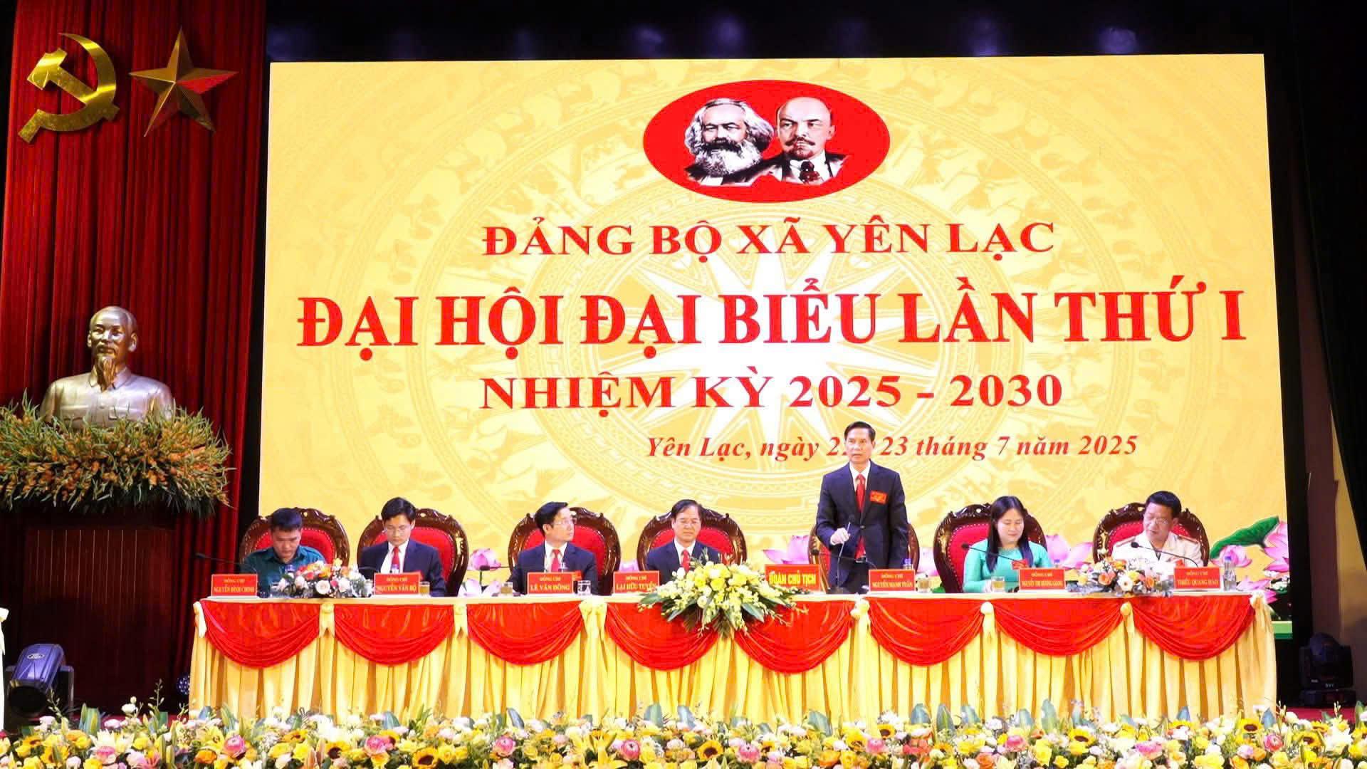 Xã Yên Lạc xác định rõ 3 đột phá chiến lược: phát triển hạ tầng đồng bộ, thúc đẩy chuyển đổi số toàn diện và đào tạo nguồn nhân lực chất lượng cao. Xã Yên Lạc xác định rõ 3 đột phá chiến lược: phát triển hạ tầng đồng bộ, thúc đẩy chuyển đổi số toàn diện và đào tạo nguồn nhân lực chất lượng cao.