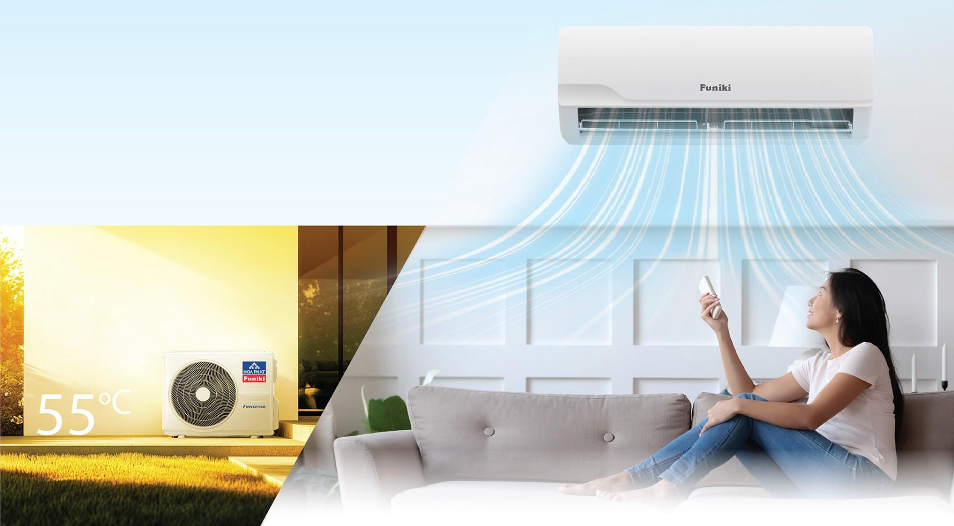 Điều hoà Funiki vốn được đánh giá bền bỉ và luôn hoạt động ổn định ở nhiều điều kiện thời tiết, môi trường khác nhau. Điều hoà Funiki vốn được đánh giá bền bỉ và luôn hoạt động ổn định ở nhiều điều kiện thời tiết, môi trường khác nhau.