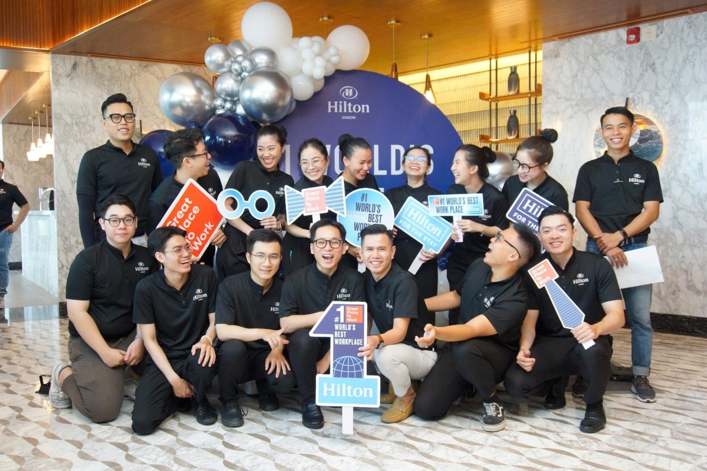 Hilton được vinh danh là nơi làm việc tốt nhất Việt Nam - ảnh 3 Hilton được vinh danh là nơi làm việc tốt nhất Việt Nam - ảnh 3