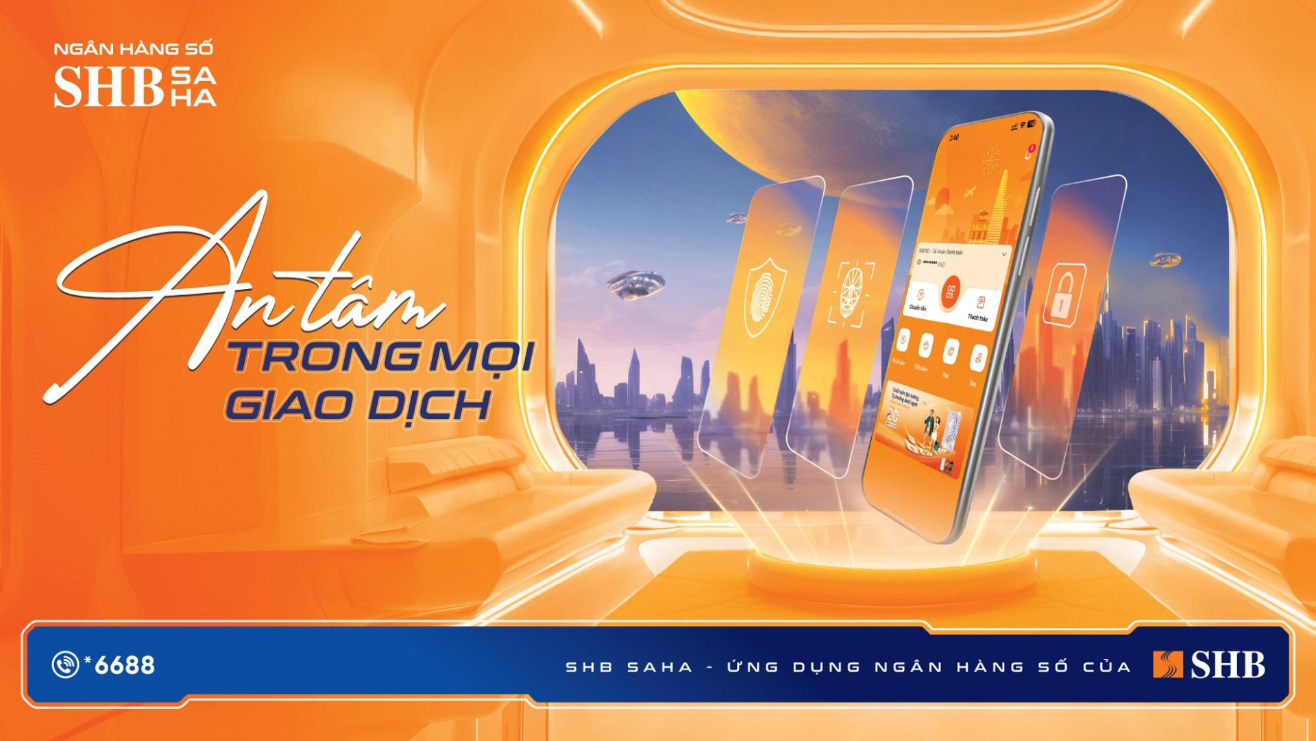 SHB SAHA: An tâm trong mọi giao dịch SHB SAHA: An tâm trong mọi giao dịch