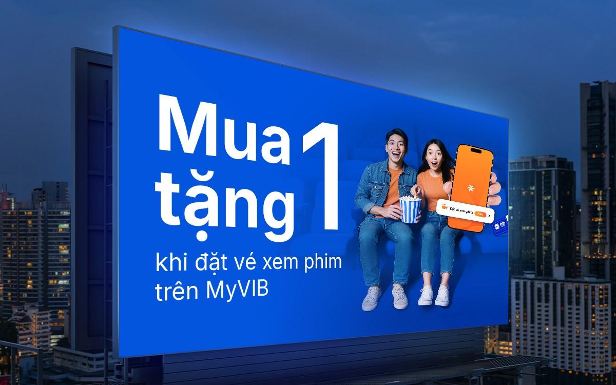VIB hợp tác cùng VNPAY mở rộng loạt tiện ích trên MyVIB, tung ưu đãi vé xem phim hè 2025 - ảnh 1 VIB hợp tác cùng VNPAY mở rộng loạt tiện ích trên MyVIB, tung ưu đãi vé xem phim hè 2025 - ảnh 1