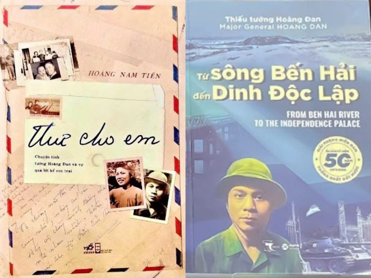 Sách Thư cho em và Từ sông Bến Hải đến Dinh Độc Lập - Ảnh: NXB Sách Thư cho em và Từ sông Bến Hải đến Dinh Độc Lập - Ảnh: NXB
