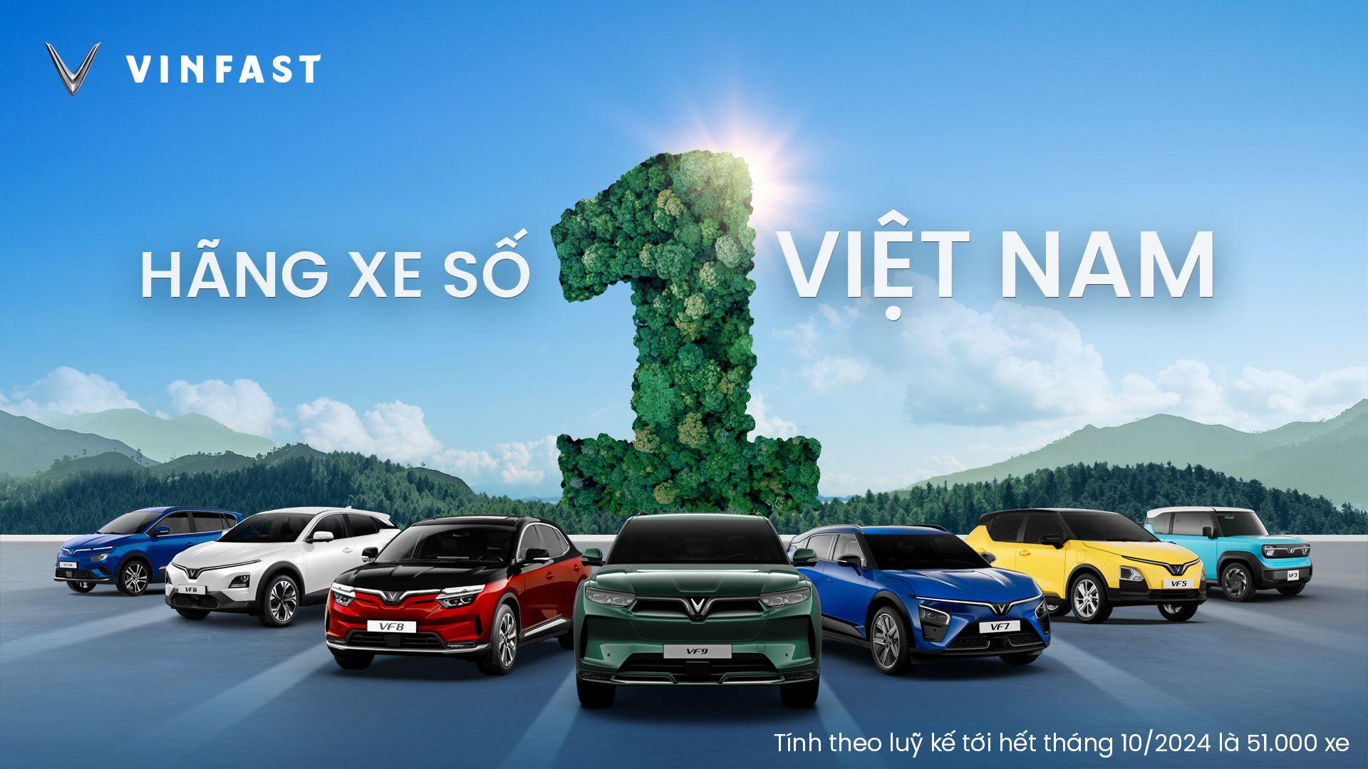 VinFast chiếm thị phần số 1 Việt Nam - ảnh 1