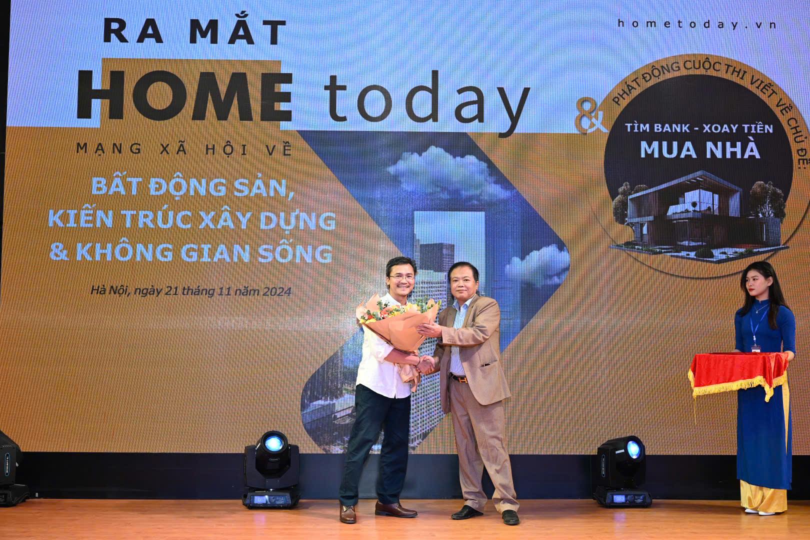 Ra mắt Mạng xã hội Home Today và phát động cuộc thi viết 