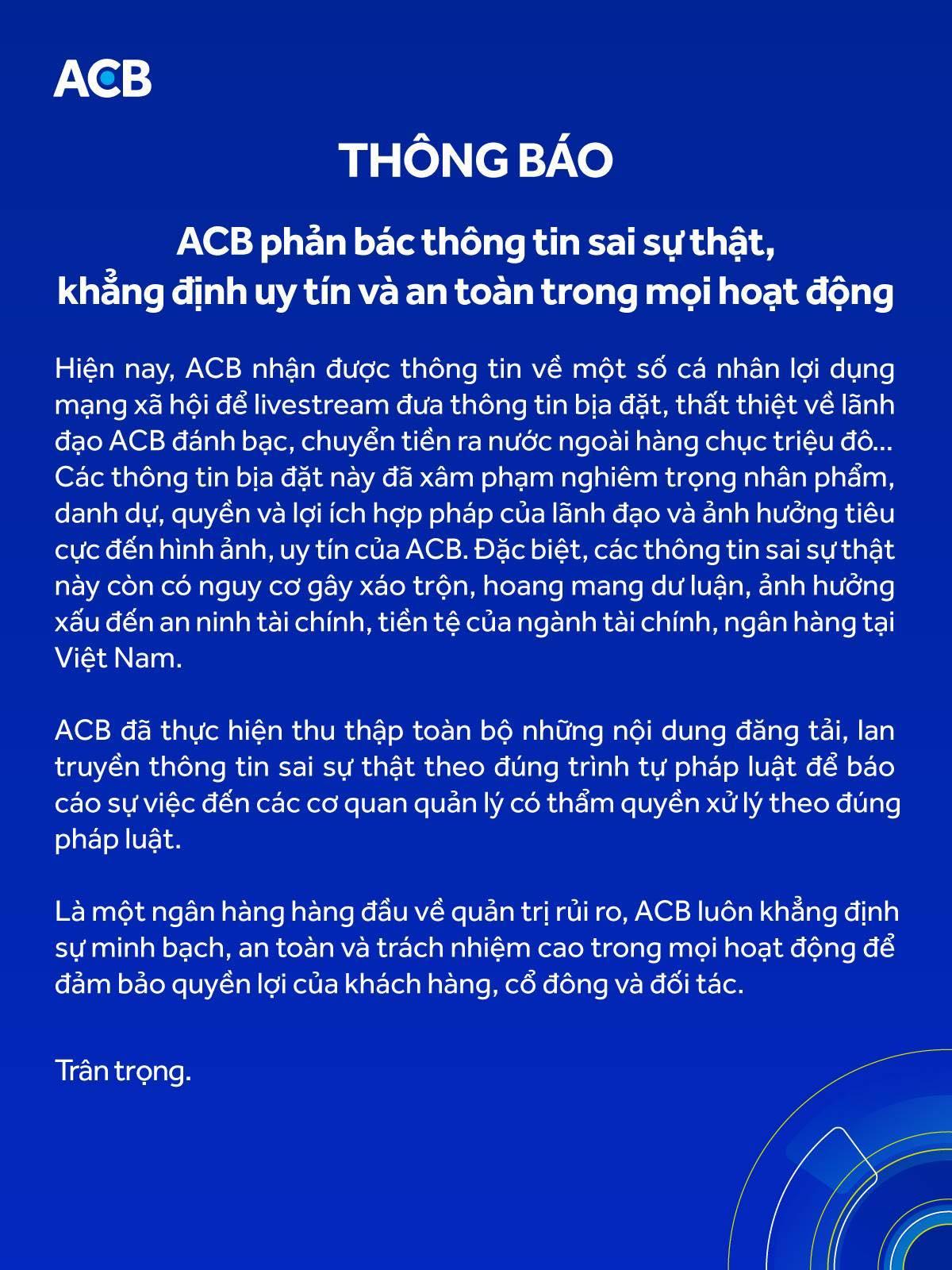 Từ vụ Chủ tịch ACB bị đồn đánh bạc, chuyển tiền ra nước ngoài: Làm thế nào để đầu tư thông minh? - ảnh 1