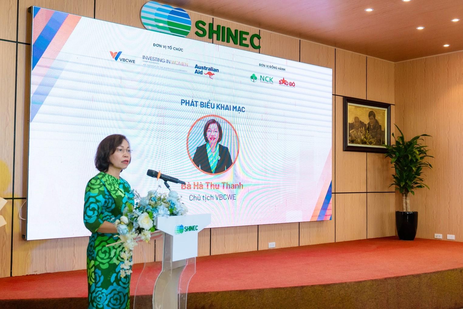 Shinec và VBCWE tổ chức Hội thảo gia tăng quyền năng cho nữ lao động trong các doanh nghiệp thuộc khu công nghiệp - ảnh 3