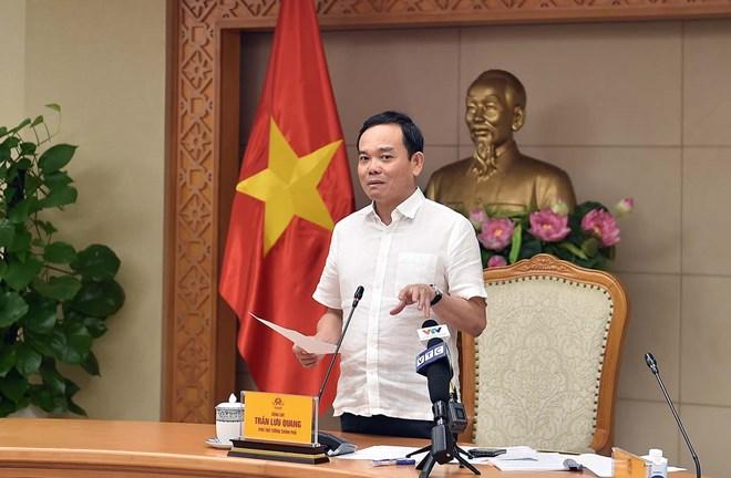 Phó Thủ tướng Chính phủ Trần Lưu Quang chủ trì họp rà soát tiến độ triển khai đề án 1 triệu ha lúa chất lượng cao Phó Thủ tướng Chính phủ Trần Lưu Quang chủ trì họp rà soát tiến độ triển khai đề án 1 triệu ha lúa chất lượng cao