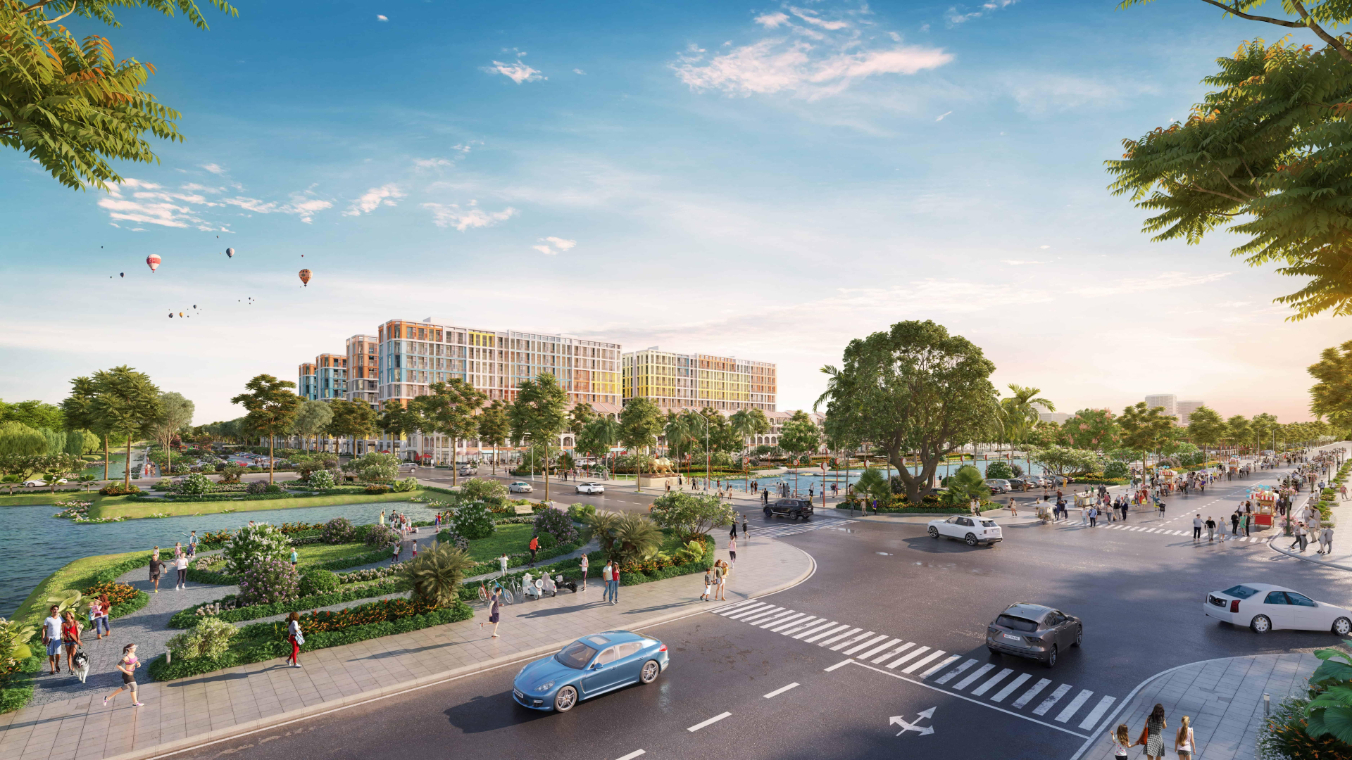 Phối cảnh Đô thị Thời đại Sun Urban City.