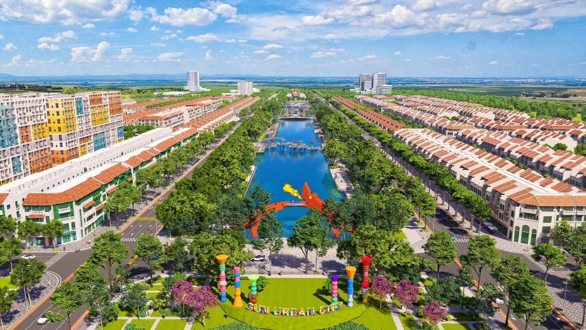 Sun Urban City quy mô 420 ha, được quy hoạch bài bản cùng hệ thống tiện ích đẳng cấp