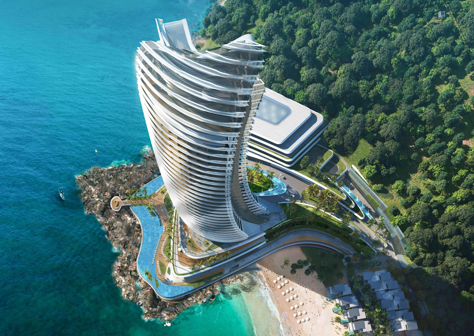 Tòa tháp Khát vọng (Aspira Tower) sắp được khởi công tại Hòn Thơm, Phú Quốc.