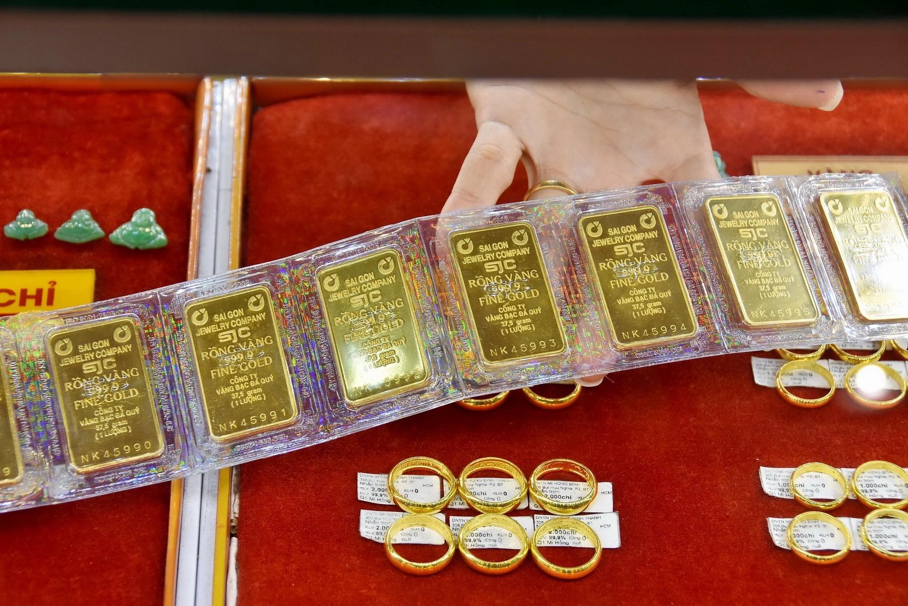 Ngân hàng Nhà nước đề nghị phối hợp quản lý thị trường vàng. (Ảnh minh họa)