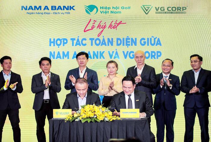 Nam A Bank ký kết hợp tác toàn diện cùng Công ty Cổ phần VG Corp.