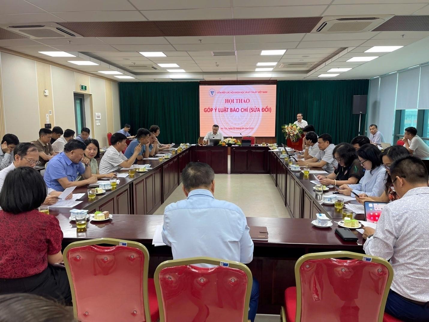 Quang cảnh hội thảo. (Ảnh: VUSTA) Quang cảnh hội thảo. (Ảnh: VUSTA)