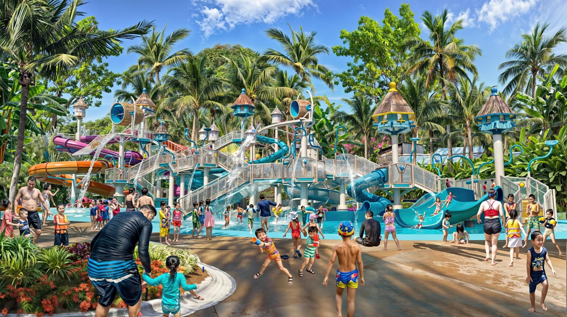 Công viên nước Sun World thuộc dự án Blanca City. Công viên nước Sun World thuộc dự án Blanca City.
