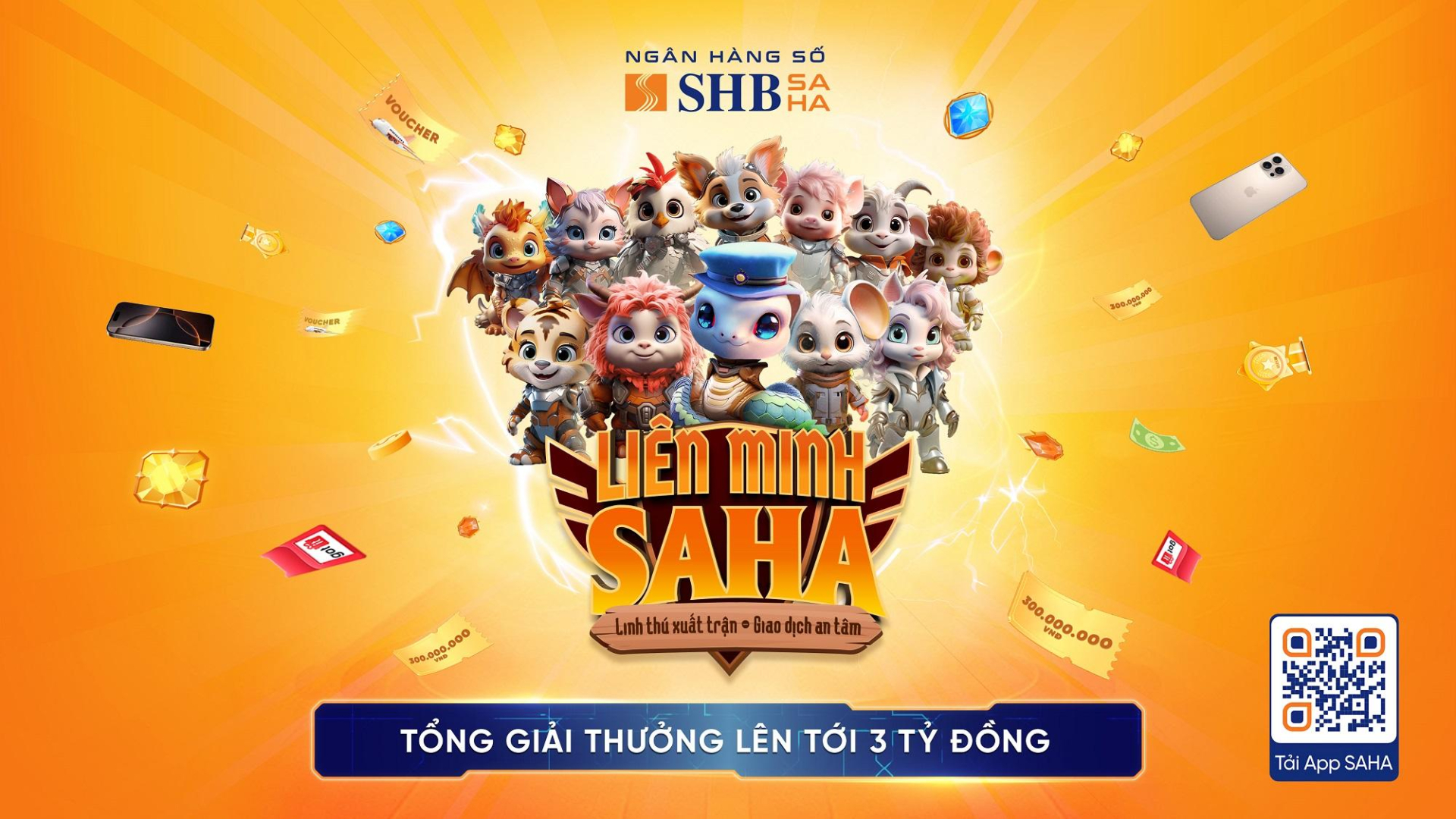 Gamifiacation tích hợp trên app SHB SAHA mang lại nhiều trải nghiệm thú vị cho người chơi. Gamifiacation tích hợp trên app SHB SAHA mang lại nhiều trải nghiệm thú vị cho người chơi.