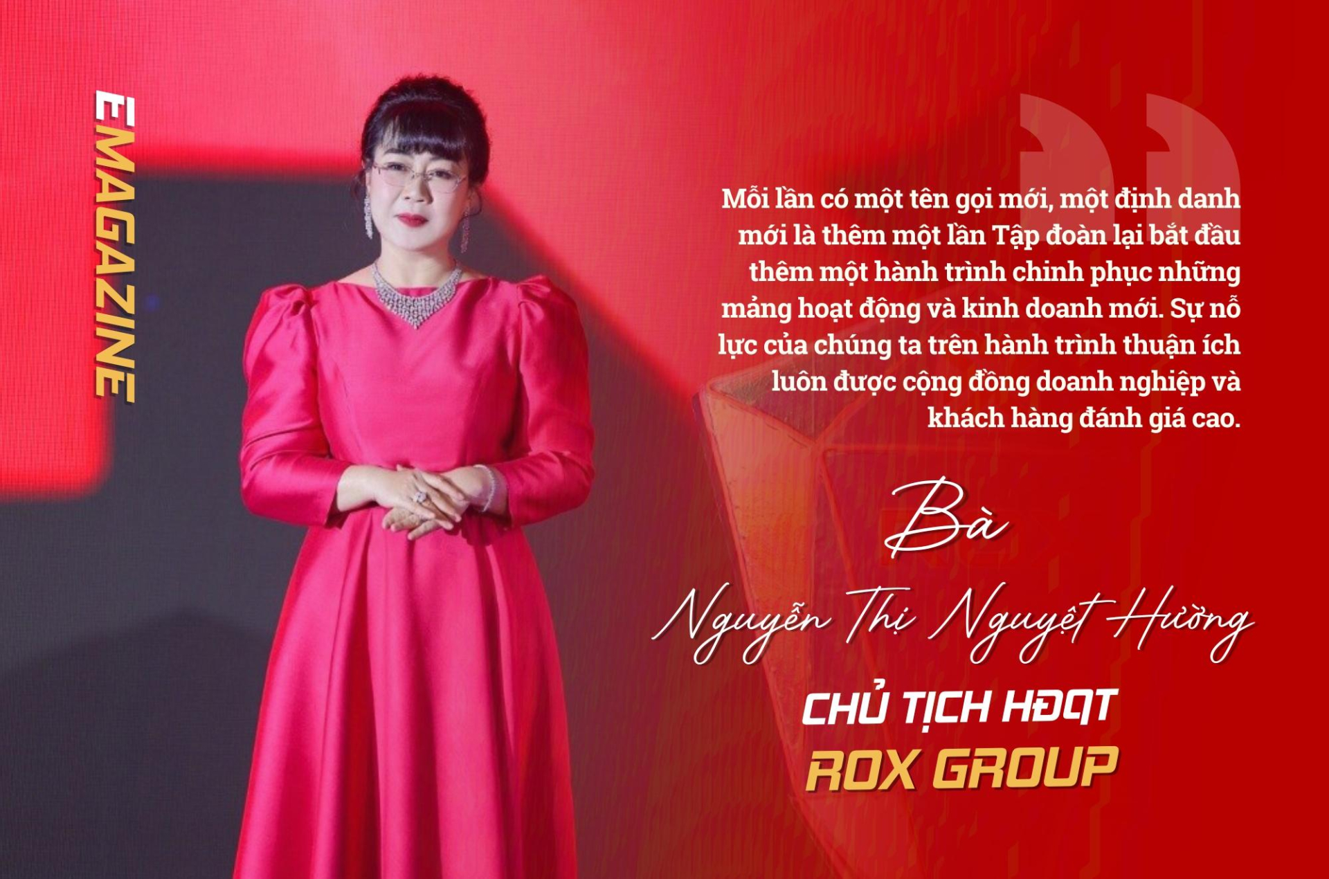 Chủ tịch ROX Group và hành trình mang dấu ấn 