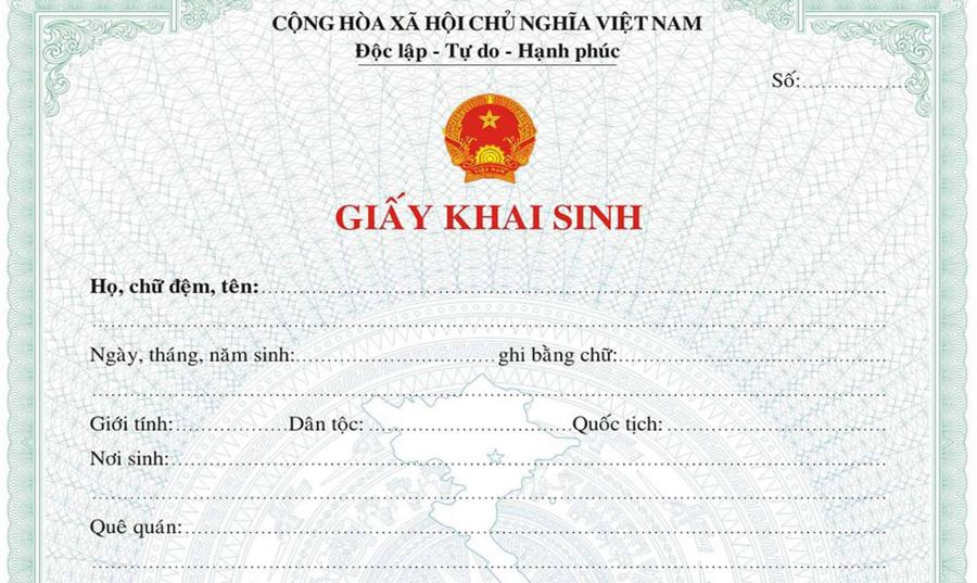 Quê quán là nơi sinh của cha mẹ, được ghi trong giấy khai sinh 