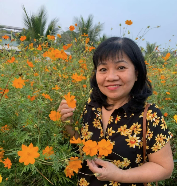 Cô Cẩm Ngô (sinh năm 1960) là giáo viên đã nghỉ hưu