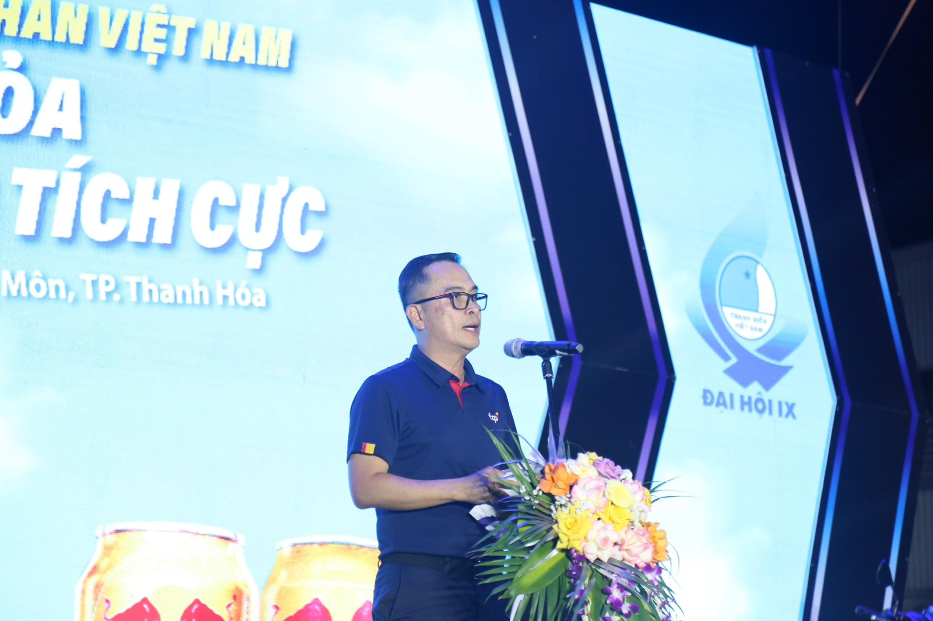 Ông Nguyễn Thanh Huân, Tổng Giám đốc công ty TCP Việt Nam phát biểu tại sự kiện.