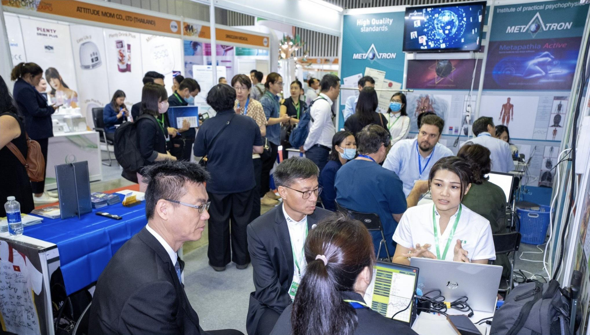 Vietnam Medipharm Expo 2024 sẽ quy tụ hơn 500 gian hàng, thuộc 450 doanh nghiệp đến từ 22 quốc gia và vùng lãnh thổ.