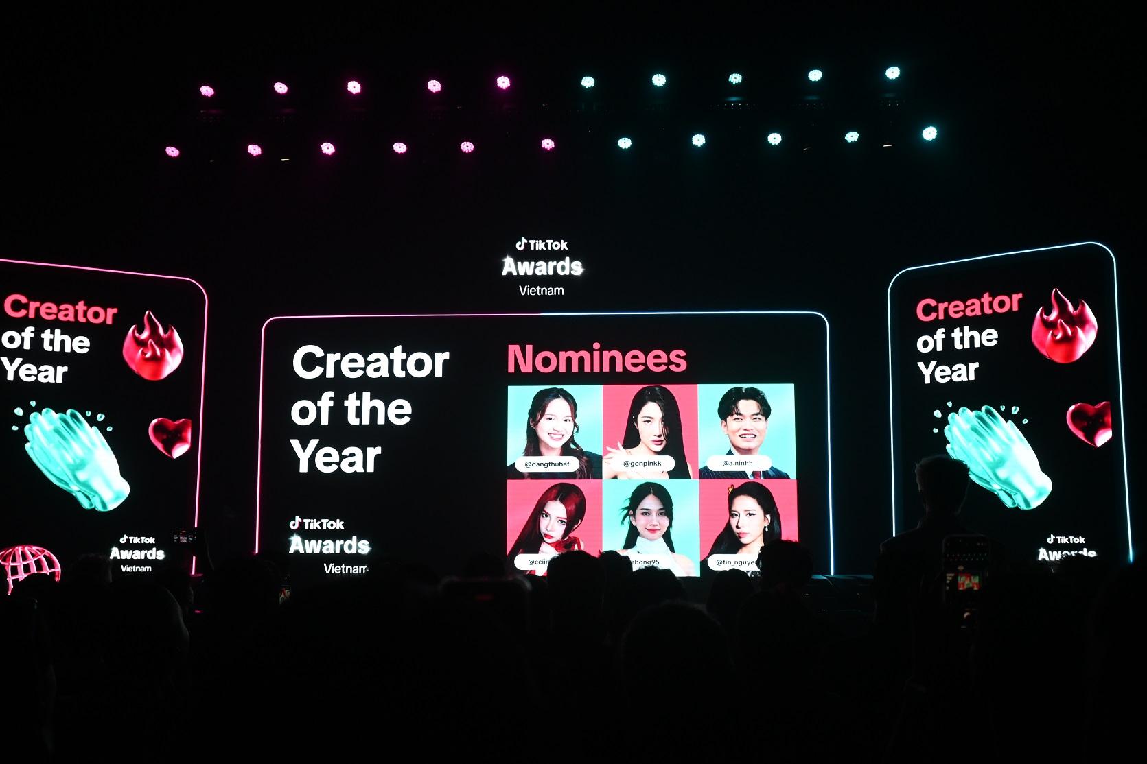 Lễ trao giải TikTok Awards Việt Nam 2024 sẽ diễn ra vào ngày 23/11.