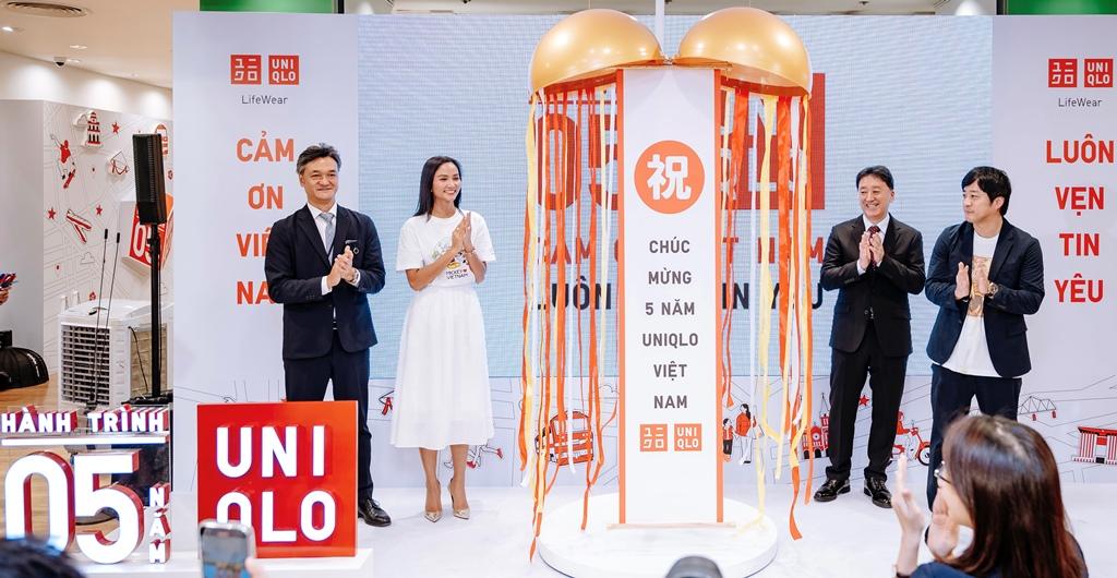 UNIQLO kỷ niệm cột mốc 5 năm tại Việt Nam.