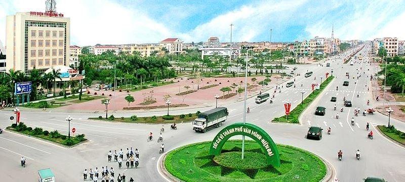Một góc thành phố Hưng Yên. Một góc thành phố Hưng Yên.