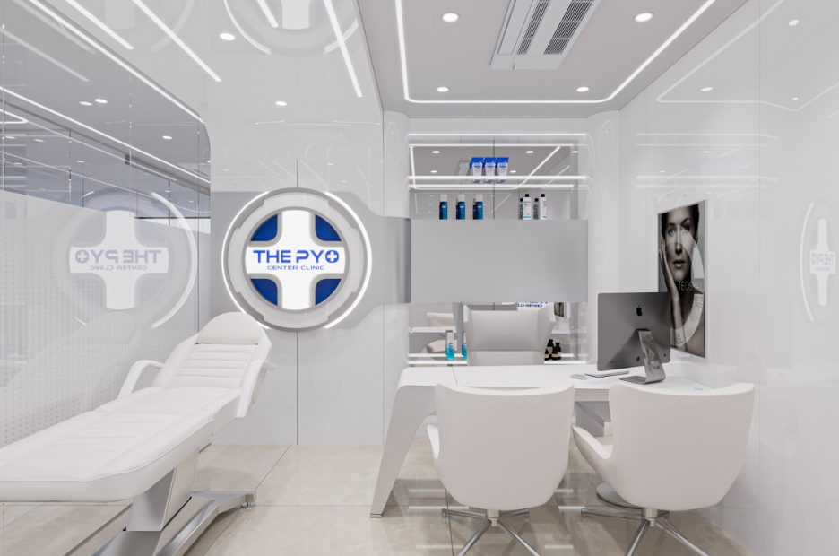 The Pyo đầu tư đồng bộ hệ thống cơ sở vật chất hiện đại, đạt chuẩn y khoa, nhằm đảm bảo môi trường điều trị an toàn, khép kín và tối ưu trải nghiệm khách hàng. The Pyo đầu tư đồng bộ hệ thống cơ sở vật chất hiện đại, đạt chuẩn y khoa, nhằm đảm bảo môi trường điều trị an toàn, khép kín và tối ưu trải nghiệm khách hàng.