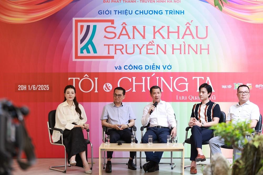 Chương trình “Sân khấu truyền hình” là một sáng kiến văn hóa độc đáo, được triển khai theo định hướng của Ban Tuyên giáo và Ban Dân vận Thành ủy Hà Nội. Chương trình “Sân khấu truyền hình” là một sáng kiến văn hóa độc đáo, được triển khai theo định hướng của Ban Tuyên giáo và Ban Dân vận Thành ủy Hà Nội.