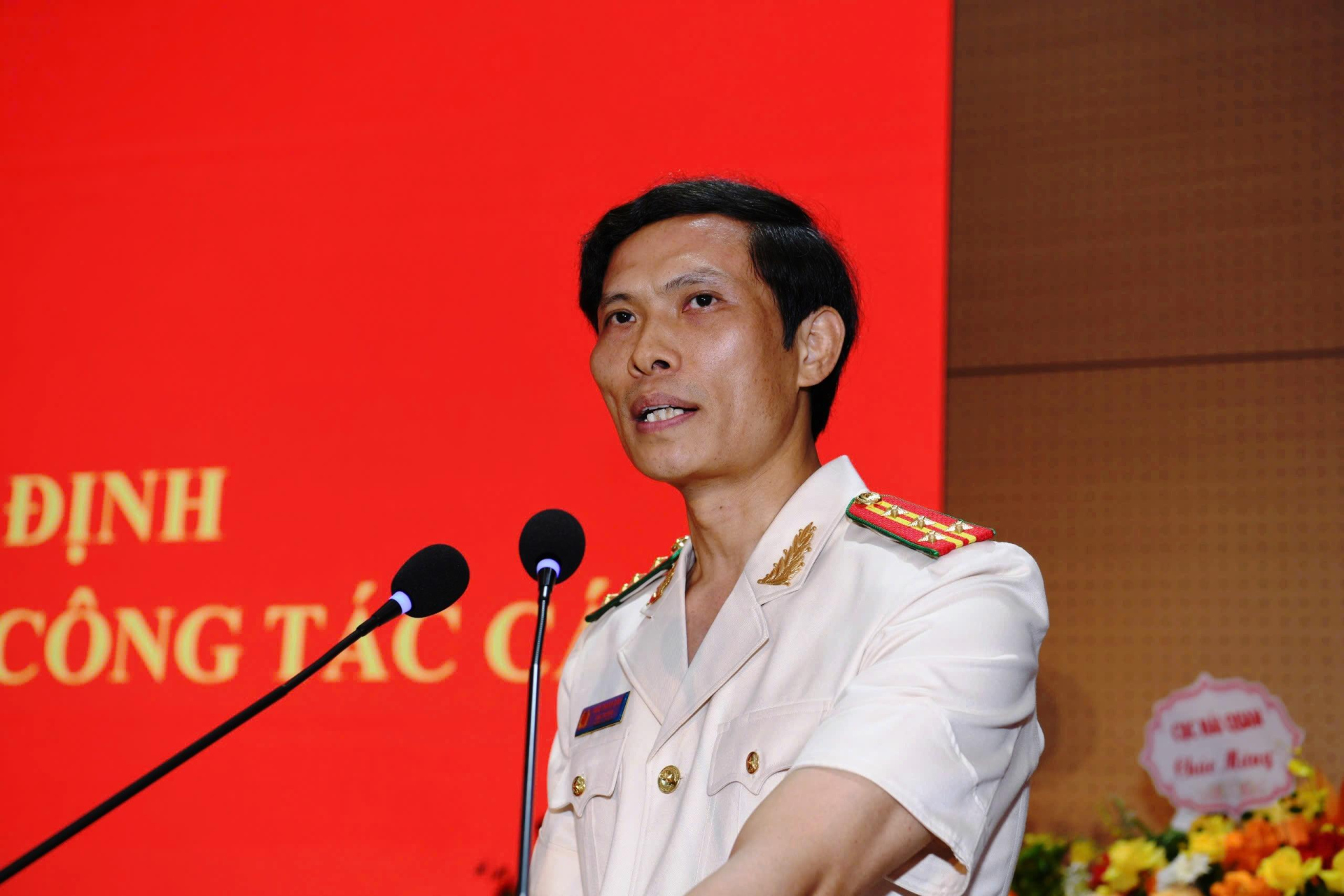 Tân Cục trưởng Cục Cảnh sát điều tra tội phạm về ma túy, Đại tá Ngô Thanh Bình. (Ảnh: C04) Tân Cục trưởng Cục Cảnh sát điều tra tội phạm về ma túy, Đại tá Ngô Thanh Bình. (Ảnh: C04)