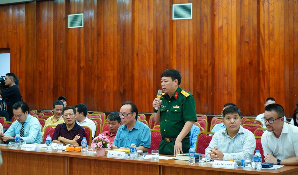 Các đại biểu chia sẻ tại hội thảo. Các đại biểu chia sẻ tại hội thảo.