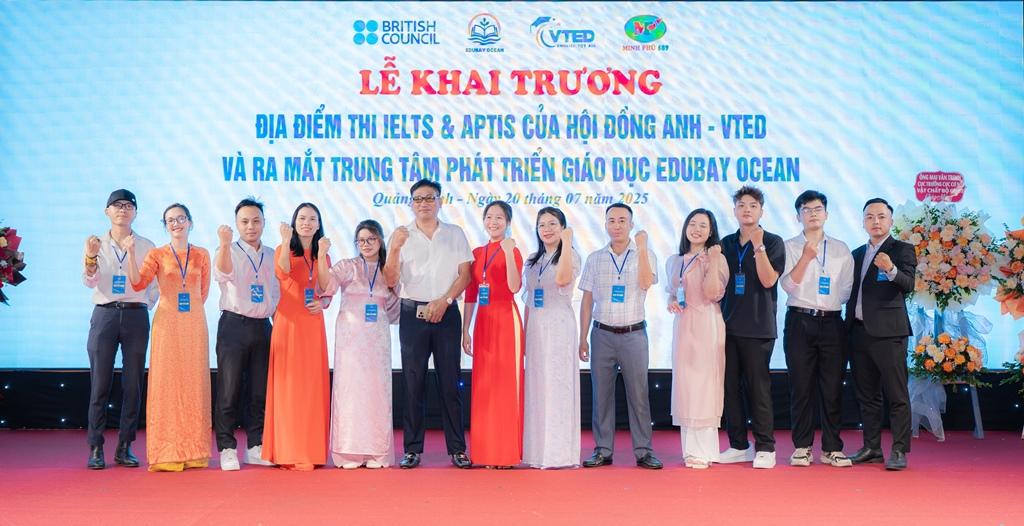 EduBay Ocean ra mắt tại Quảng Ninh, mở điểm thi IELTS và APTIS chính thức - ảnh 3 EduBay Ocean ra mắt tại Quảng Ninh, mở điểm thi IELTS và APTIS chính thức - ảnh 3
