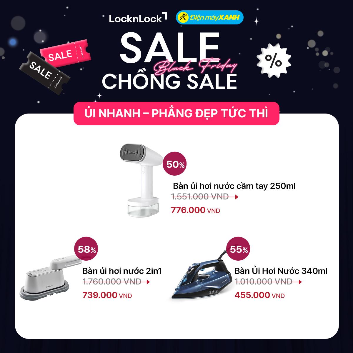 LocknLock tung ưu đãi kép: Đại giảm giá Black Friday và quà tặng 0 đồng cực chất - ảnh 3 LocknLock tung ưu đãi kép: Đại giảm giá Black Friday và quà tặng 0 đồng cực chất - ảnh 3