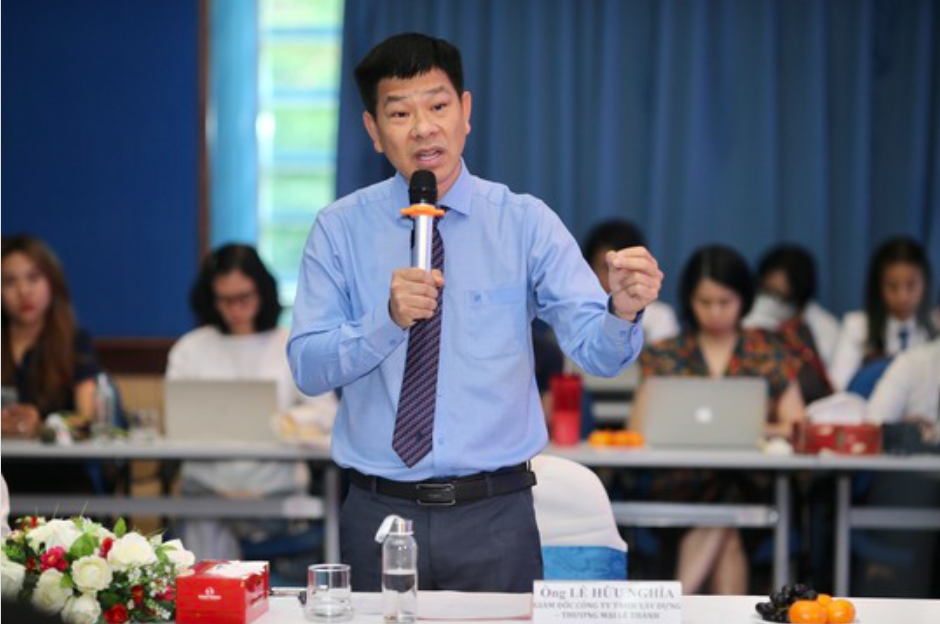 Ông Lê Hữu Nghĩa, Giám đốc Công ty Lê Thành