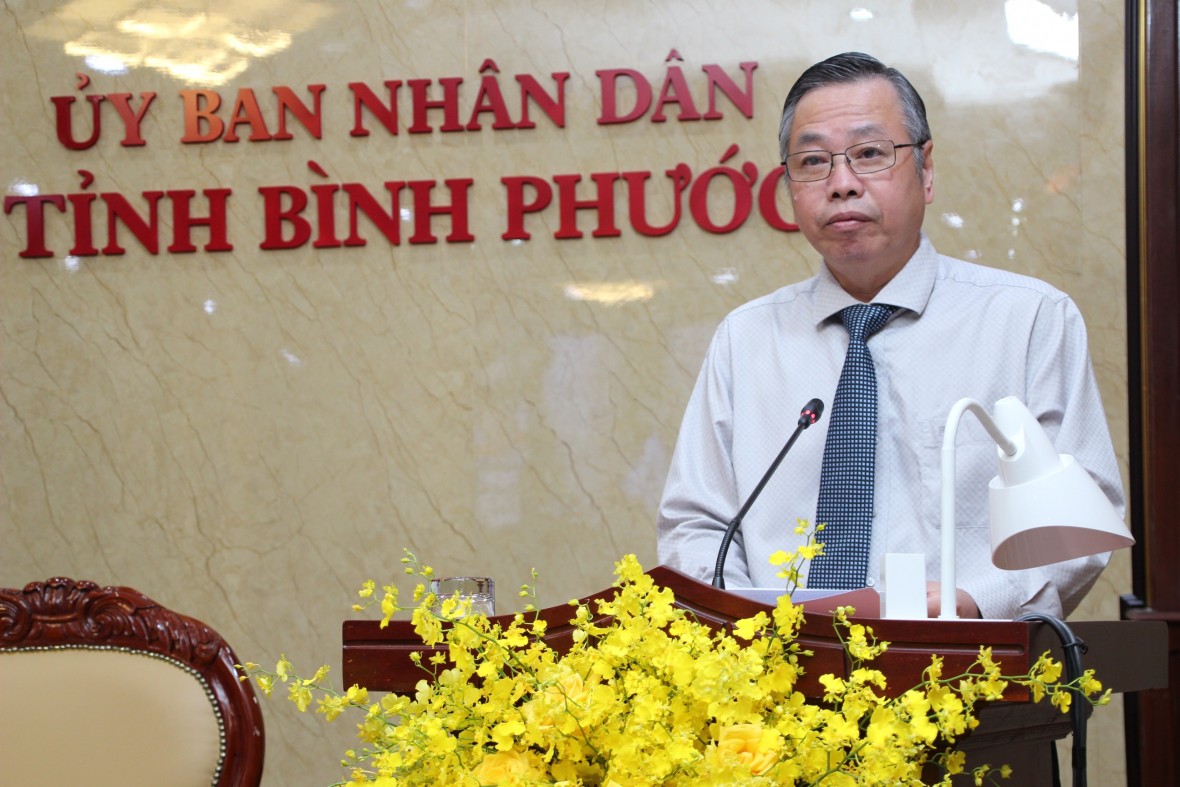 Phó Chủ tịch Ủy ban Nhân dân tỉnh Bình Phước Huỳnh Anh Minh: Bình Phước luôn tích cực đầu tư phát triển kết cấu hạ tầng kỹ thuật hiện đại và đồng bộ, xây dựng hệ thống giao thông kết nối nội vùng và liên vùng tương đối hoàn thiện.