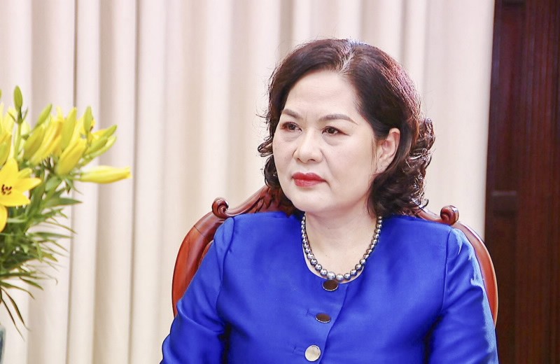 Thống đốc Ngân hàng Nhà nước Nguyễn Thị Hồng.