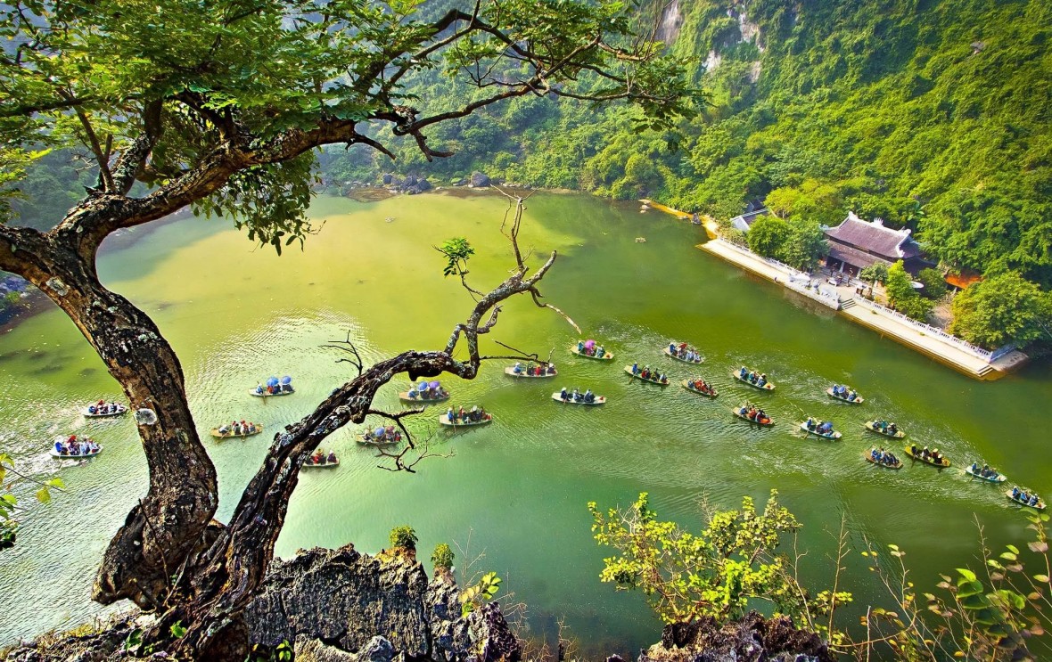 Phong cảnh Tràng An - Ninh Bình.