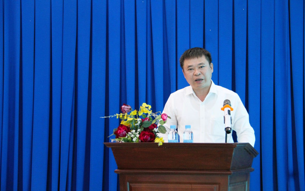 Ông Trần Ngọc Liêm - Giám đốc VCCI-HCM: “VCCI-HCM xem việc thúc đẩy chuyển đổi số toàn diện trong doanh nghiệp là một trong 3 nhiệm vụ hàng đầu của Phòng”.