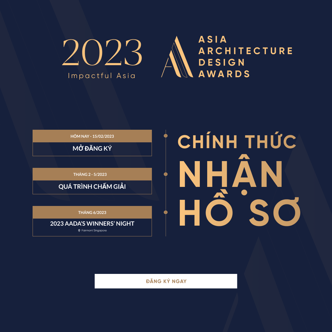 	                                    Ảnh 1: Giải thưởng Kiến trúc Châu Á 2023 diễn ra từ tháng 12/2022 đến tháng 6/2023.