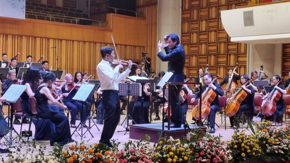 “Đêm nhạc Đức’ tôn vinh nghệ sĩ violin Trần Vĩnh Lộc