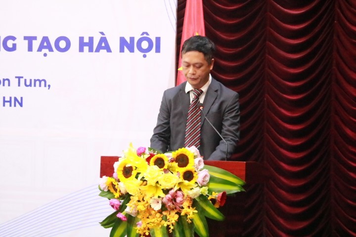 TS.KTS Trần Việt Anh phát biểu tại buổi tọa đàm.
